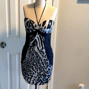 Size M Cheetah Bodycon Dress